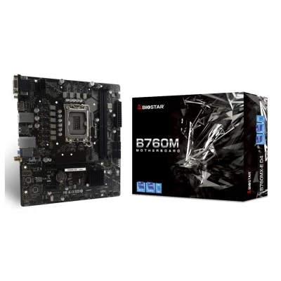 Μητρική BIOSTAR B760MX-E D4, 2x DDR4, s1700, uATX, GbE, Ver. 6.0