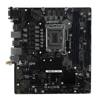 Μητρική BIOSTAR B760MX-E D4, 2x DDR4, s1700, uATX, GbE, Ver. 6.0