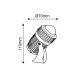 Προβολέας LED WALLWASHER LUMINAIRE 8W 230V AC ψυχρό φως 6000k 550lm δέσμης 8° 30000h IP66