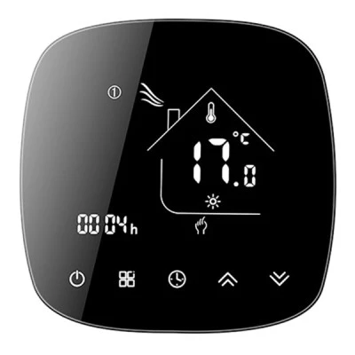 Smart θερμοστάτης πετρελαίου BHT-001-GBLW WiFi με δυνατότητα διαχείρισης & προγραμματισμού μέσω app Smart θερμοστάτης πετρελαίου BHT-001-GBLW WiFi με δυνατότητα διαχείρισης & προγραμματισμού μέσω app