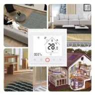 Smart θερμοστάτης πετρελαίου BHT-002-GBLW WiFi με δυνατότητα διαχείρισης & προγραμματισμού μέσω app