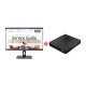 Lenovo ThinkSmart Core 11RVS02700 + ThinkVision με Οθόνη S24i-30 24" IPS, i5-1145G7E, 8GB/256GB SSD, Windows 10 IoT