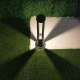 Φωτιστικό κολωνάκι LED κήπου μαύρο χρώμα 10W 3000Κ θερμό λευκό φως 60cm από χυτό αλουμίνιο