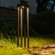 Φωτιστικό κολωνάκι LED κήπου σε μαύρο χρώμα 7W 3000Κ θερμό λευκό φως 60cm από χυτό αλουμίνιο Φωτιστικό κολωνάκι LED κήπου σε μαύρο χρώμα 7W 3000Κ θερμό λευκό φως 60cm από χυτό αλουμίνιο