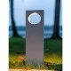 Φωτιστικό κολωνάκι LED κήπου λευκό 7W 3000Κ θερμό λευκό φως 50cm από χυτό αλουμίνιο