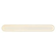 Led φωτιστικό οροφής SOLO 52W θερμό φως 3000k 3600lm ντιμαριζόμενο μεταλλικό λευκό IP20 100x14x6cm