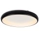 Led πλαφονιέρα οροφής 34W θερμό φως 3000k 2330lm μαύρο μεταλλικό D41xH8,5cm εσωτερικού χώρου IP20