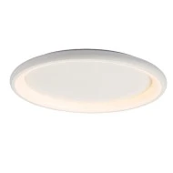 Πλαφονιέρα οροφής LED 48W θερμό φως 3000k 4610lm λευκή μεταλλική D61xh8,5cm IP20