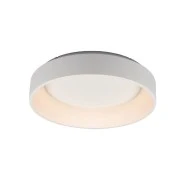 Led πλαφονιέρα οροφής 34W θερμό φως 3000k 1700lm λευκό μεταλλικό D45xH14cm IP20