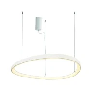 Φωτιστικό LED κρεμαστό HARMONY 36W θερμό φως 3000k 2700lm λευκό αλουμίνιο D42xH120cm IP20
