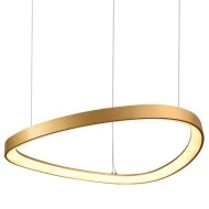 Κρεμαστό φωτιστικό LED 54W θερμό φως 3000k 4000lm HARMONY αλουμίνιο χρυσό D60xh120cm IP20