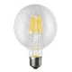 Λάμπα led filament Globe ντιμαριζόμενη Ε27 6W 230V 2700k θερμό λευκό φως 690Lm