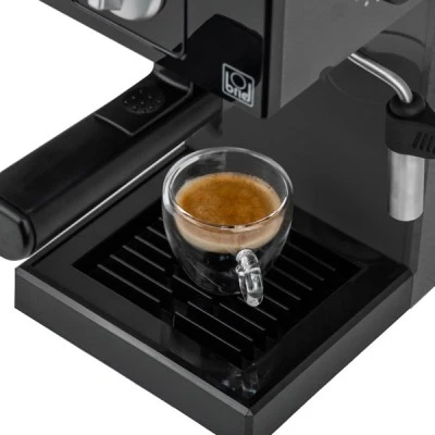 Μηχανή espresso BRIEL BRL-A1-BK 1000W 20 bar με φίλτρα αλεσμένου καφέ και pods
