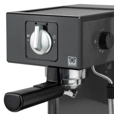 Μηχανή espresso BRIEL BRL-A1-BK 1000W 20 bar με φίλτρα αλεσμένου καφέ και pods