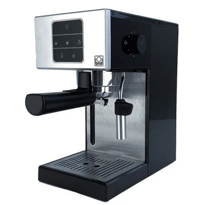 Μηχανή espresso BRIEL BRL-A3-BK 20 bar 1000W touch με θερμαντήρα ποτηριών & Steam pipe