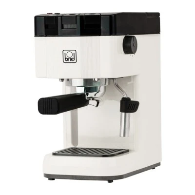 Μηχανή espresso BRIEL B15 20 bar 1000W μπεζ με ανοξείδωτο Boiler και προστασία υπερθέρμανσης