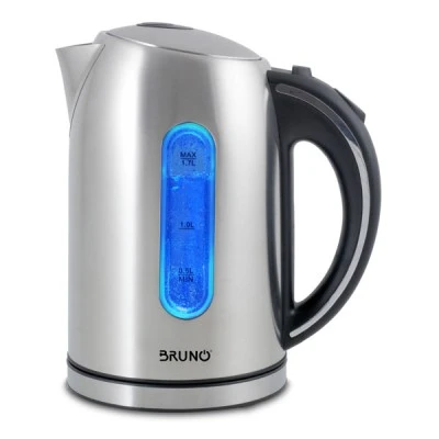 Ηλεκτρικός βραστήρας BRUNO BRN-0028 2200W 1.7lt βάση 360° LED με βάση με χώρο αποθήκευσης καλωδίου