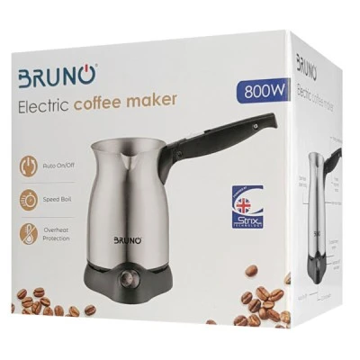 Ηλεκτρικό μπρίκι BRUNO BRN-0041 800W 300ml STRIX technology με προστασία υπερθέρμανσης