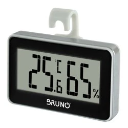 Ψηφιακό θερμόμετρο & υγρασιόμετρο BRUNO BRN-0081 °C & °F με μεγάλη ευανάγνωστη οθόνη