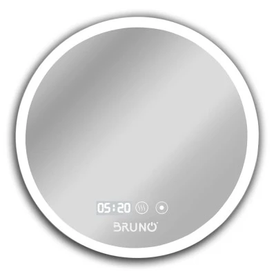 BRUNO καθρέφτης μπάνιου LED BRN-0201, στρόγγυλος, 24W, Φ80cm, IP67