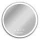 BRUNO καθρέφτης μπάνιου LED BRN-0201, στρόγγυλος, 24W, Φ80cm, IP67