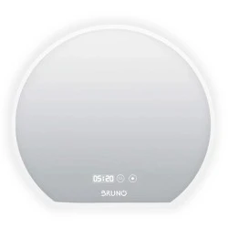 Bruno καθρέφτης μπάνιου LED BRN-0202, ημικυκλικός, 24W, 73x80cm, IP67