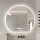 Bruno καθρέφτης μπάνιου LED BRN-0202, ημικυκλικός, 24W, 73x80cm, IP67