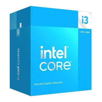 INTEL CPU Core i3-14100F, 4 Cores, 3.50GHz, 12MB Cache, LGA1700