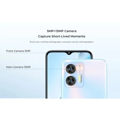 Smartphone OUKITEL C36 6.56" χωρητικότητα 4/128GB, Octa-core με μπαταρία 5150mAh μαύρο
