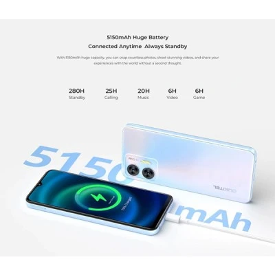 Smartphone OUKITEL C36 6.56" χωρητικότητα 4/128GB, Octa-core με μπαταρία 5150mAh μαύρο