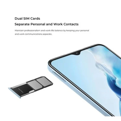 Smartphone OUKITEL C36 6.56" χωρητικότητα 4/128GB, Octa-core με μπαταρία 5150mAh μαύρο