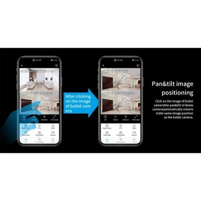 Κάμερα Smart Wi-Fi VSTARCAM C992DR με ανάλυση εικόνας  3MP με έγχρωμη νυχτερινή όραση dual lens & σύνδεση Wi-Fi, PTZ, SD