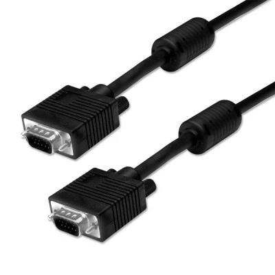 Καλώδιο POWERTECH CAB-G025 VGA 15pin M-M Full HD Copper 3+6 2x ferrites μήκους 1.5m