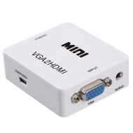 Video Converter POWERTECH CAB-H107 VGA & 3.5mm Audio σε HDMI Full HD