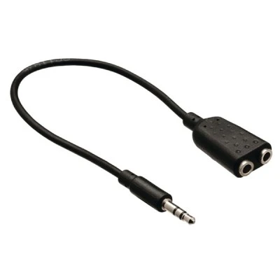 Καλώδιο POWERTECH CAB-J029 3.5mm σε 2x 3.5mm 0.20m