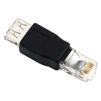 Αντάπτορας POWERTECH CAB-U085 από USB 2.0 female σε RJ45