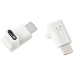Αντάπτορας POWERTECH CAB-U099 USB-C αρσενικό σε θηλυκό 90°