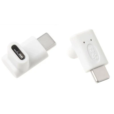 Αντάπτορας POWERTECH CAB-U099 USB-C αρσενικό σε θηλυκό 90°