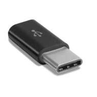 Αντάπτορας POWERTECH CAB-UC043 USB-C σε Micro USB θηλυκό longer tip