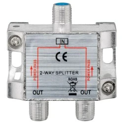 Satellite splitter POWERTECH CAB-V032 2-way 5-2400MHz 100dB