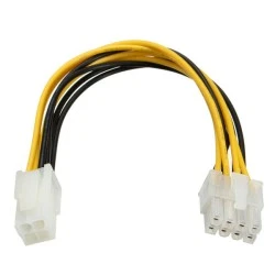 Καλώδιο POWERTECH CAB-W007 για MB 4pin θηλυκό σε 8pin αρσενικό 20cm