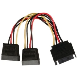 Καλώδιο POWERTECH CAB-W012 SATA 15pin αρσενικό σε 2x 15pin θηλυκό Καλώδιο POWERTECH CAB-W012 SATA 15pin αρσενικό σε 2x 15pin θηλυκό