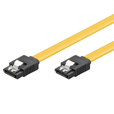 Καλώδιο POWERTECH CAB-W023 SATA III 7pin σε 7pin Metal Clip 0.2m