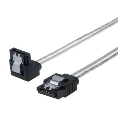 Καλώδιο POWERTECH CAB-W033 SATA III 7pin σε 7pin 90° flat, 0.5m