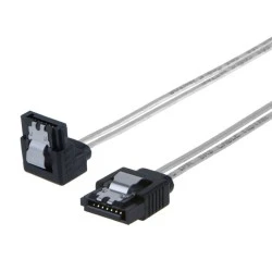 Καλώδιο POWERTECH CAB-W034 SATA III 7pin σε 7pin 90° flat 0.3m