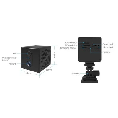 Smart κάμερα Wi-Fi VSTARCAM CB75 & ανάλυση 3MP 4G με μπαταρία 3000mAh & καταγραφή σε SD