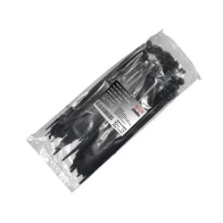Δεματικά καλωδίων 300x7.6mm μαύρα με προστασία (UV) από τον ήλιο & τις καιρικές συνθήκες