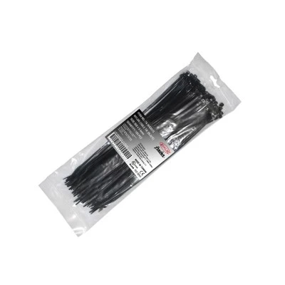 Δεματικά καλωδίων μαύρα 368x3.6mm με προστασία (UV) από τον ήλιο & τις καιρικές συνθήκες