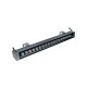Μπάρα - προβολέας LED επιμήκης γκρι 50cm 18W 230V μπλε φως 10° με 18LED 2200lm στεγανός IP65