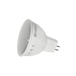 Λάμπα led smd mr16 ισχύος 5W 12VAC/DC 4000k ενδιάμεσο φως δέσμης 105° με ματ κάλυμμα